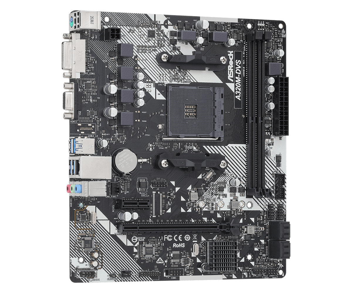 Asrock a320m dvs r4 совместимость